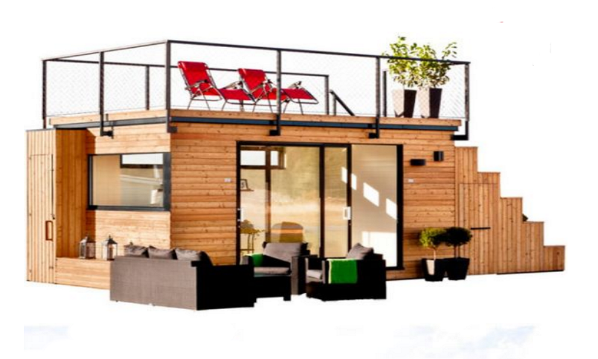 Container Home Entertainment Center
